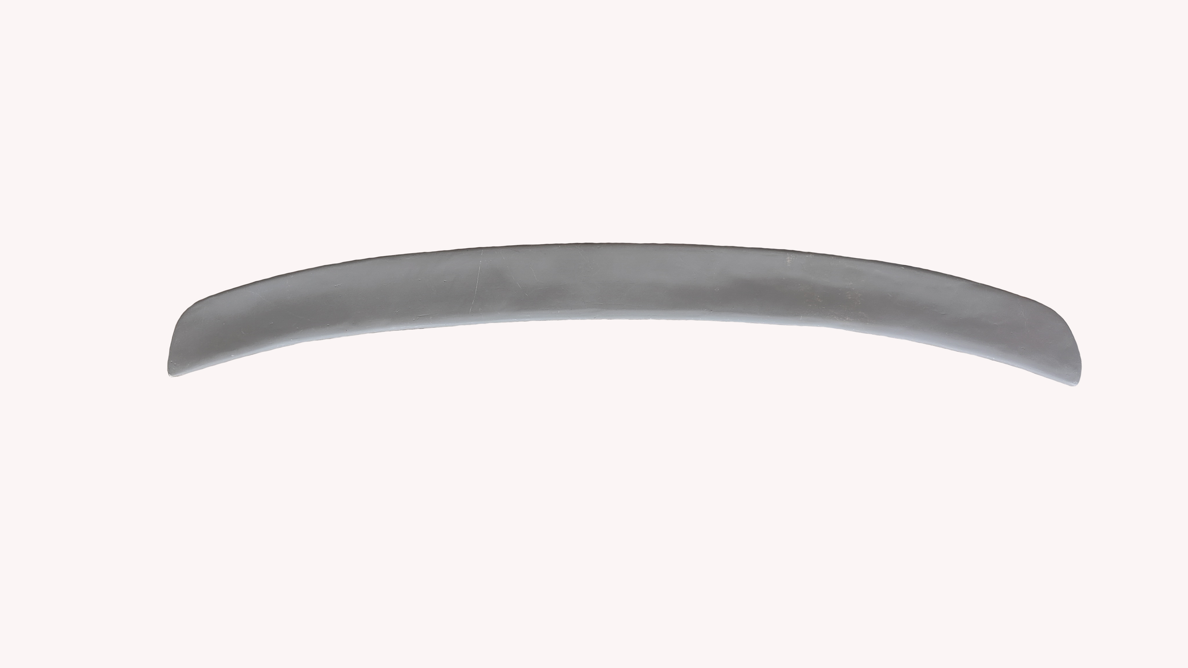 GT Type Sportz Spoiler Semi-Finished (Unpainted Grey) Car Spoiler Fiber Reinforced Plastic (FRP) Compatible with Laura Cars