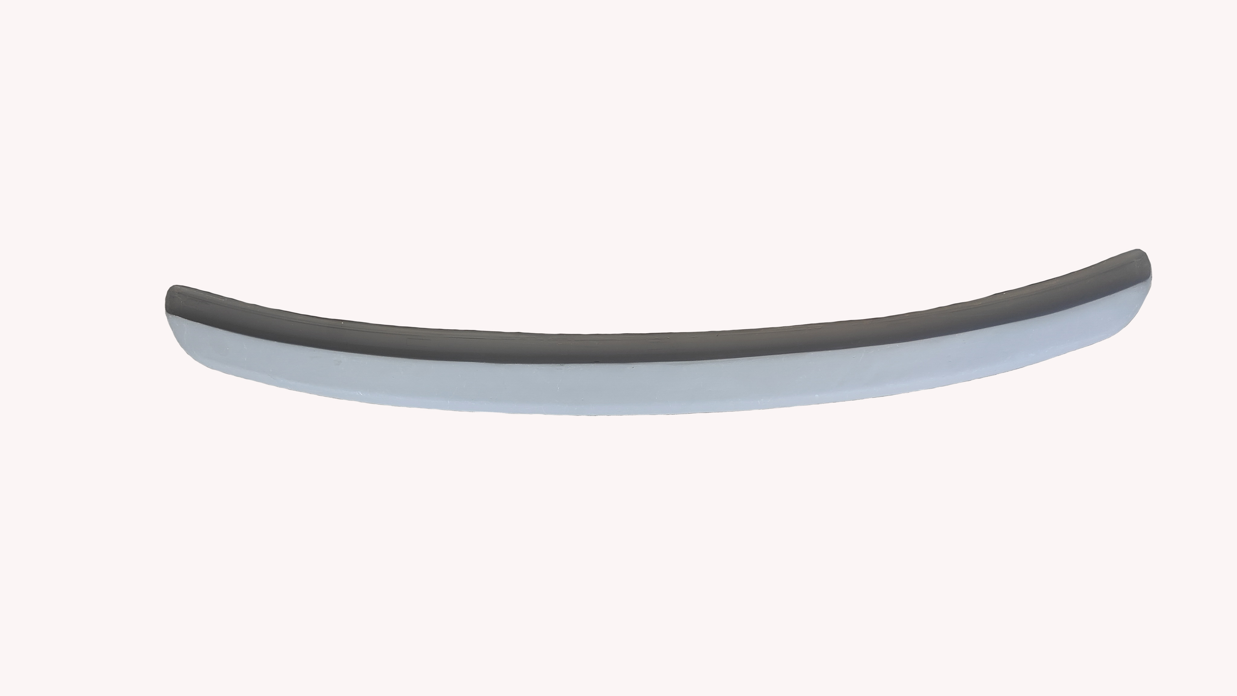 GT Type Sportz Spoiler Semi-Finished (Unpainted Grey) Car Spoiler Fiber Reinforced Plastic (FRP) Compatible with Laura Cars