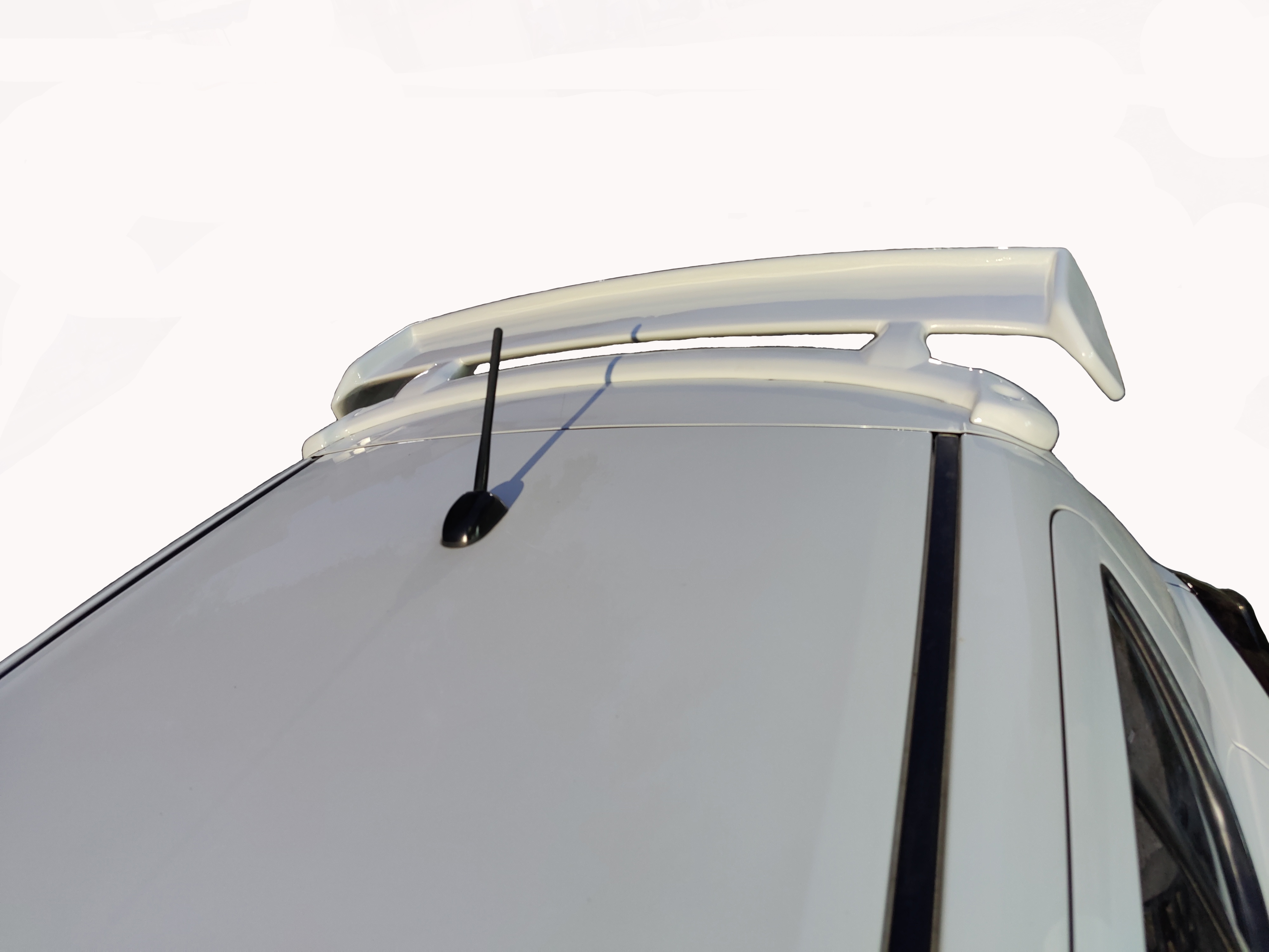 Car Spoiler Compatible with Swift 2018 to 2021 (Unpainted - Ps Grey Color) Car Spoiler with Light Weight Fiber Reinforced Plastic (FRP) - Drilling Required.