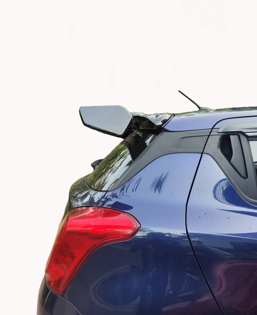 Car Spoiler Compatible with Swift 2018 to 2021 (Unpainted - Ps Grey Color) Car Spoiler with Light Weight Fiber Reinforced Plastic (FRP) - Drilling Required.