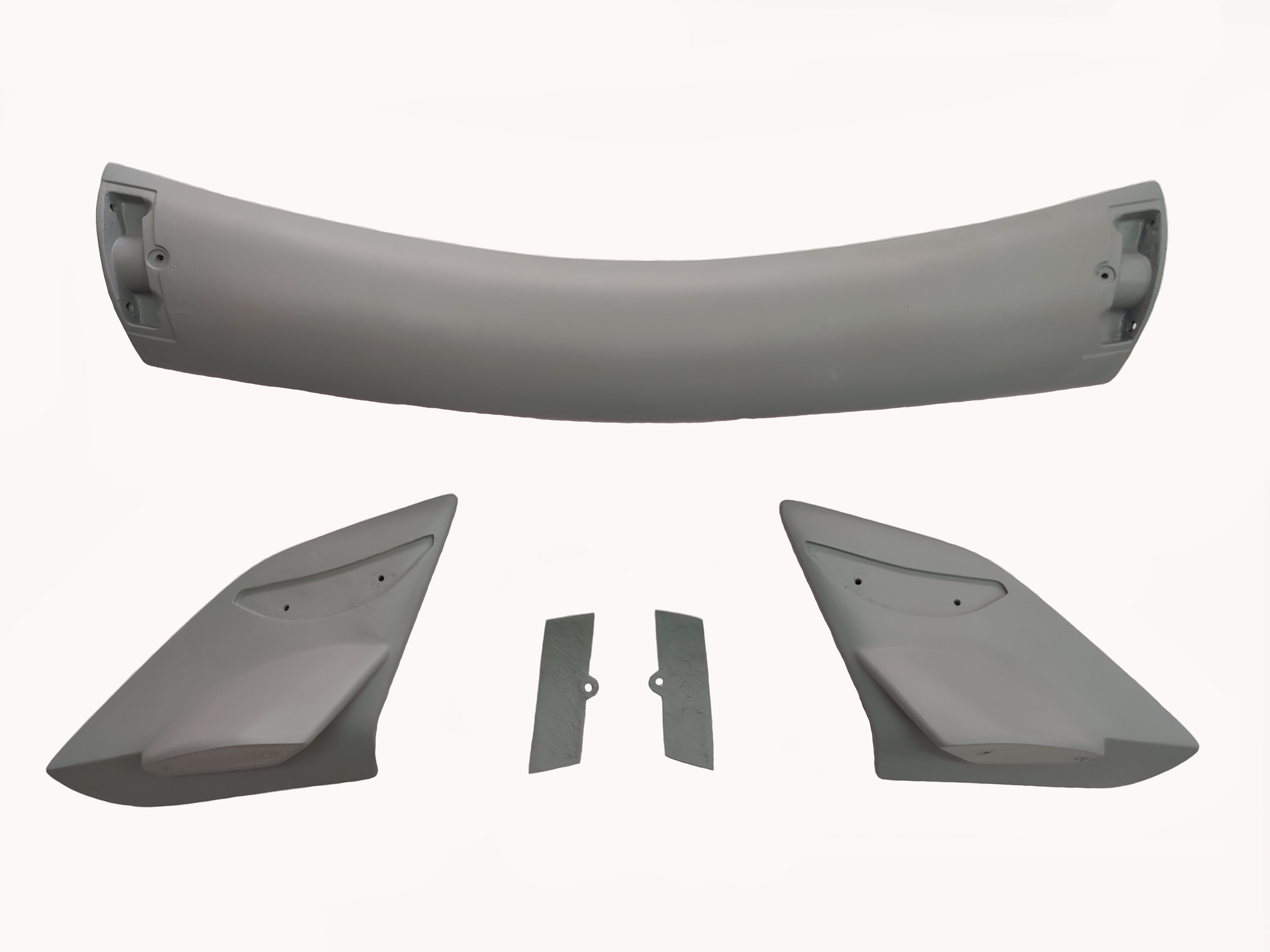 Car Spoiler Compatible to Swift Dzire Semi-Finished (Unpainted) Fiber Reinforced Plastic (FRP)