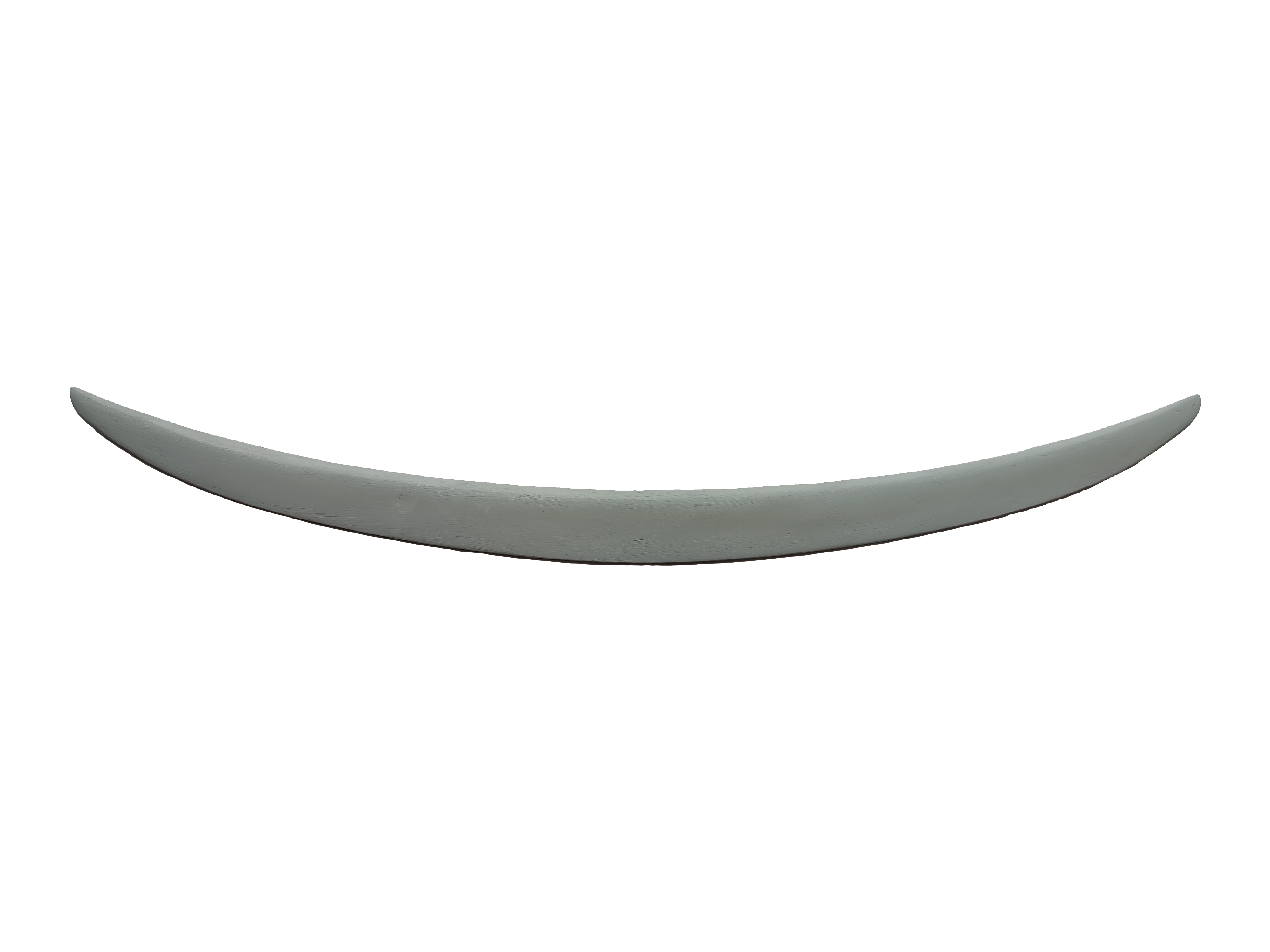 Cruze Lip Spoiler Semi-Finished (Unpainted Grey) Car Spoiler with Light Weight Fiber Reinforced Plastic (FRP)