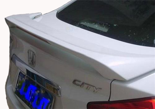 Semi-Finished Car Spoiler for Honda city (Unpainted Grey) Car Spoiler with Light Weight Fiber Reinforced Plastic (FRP)