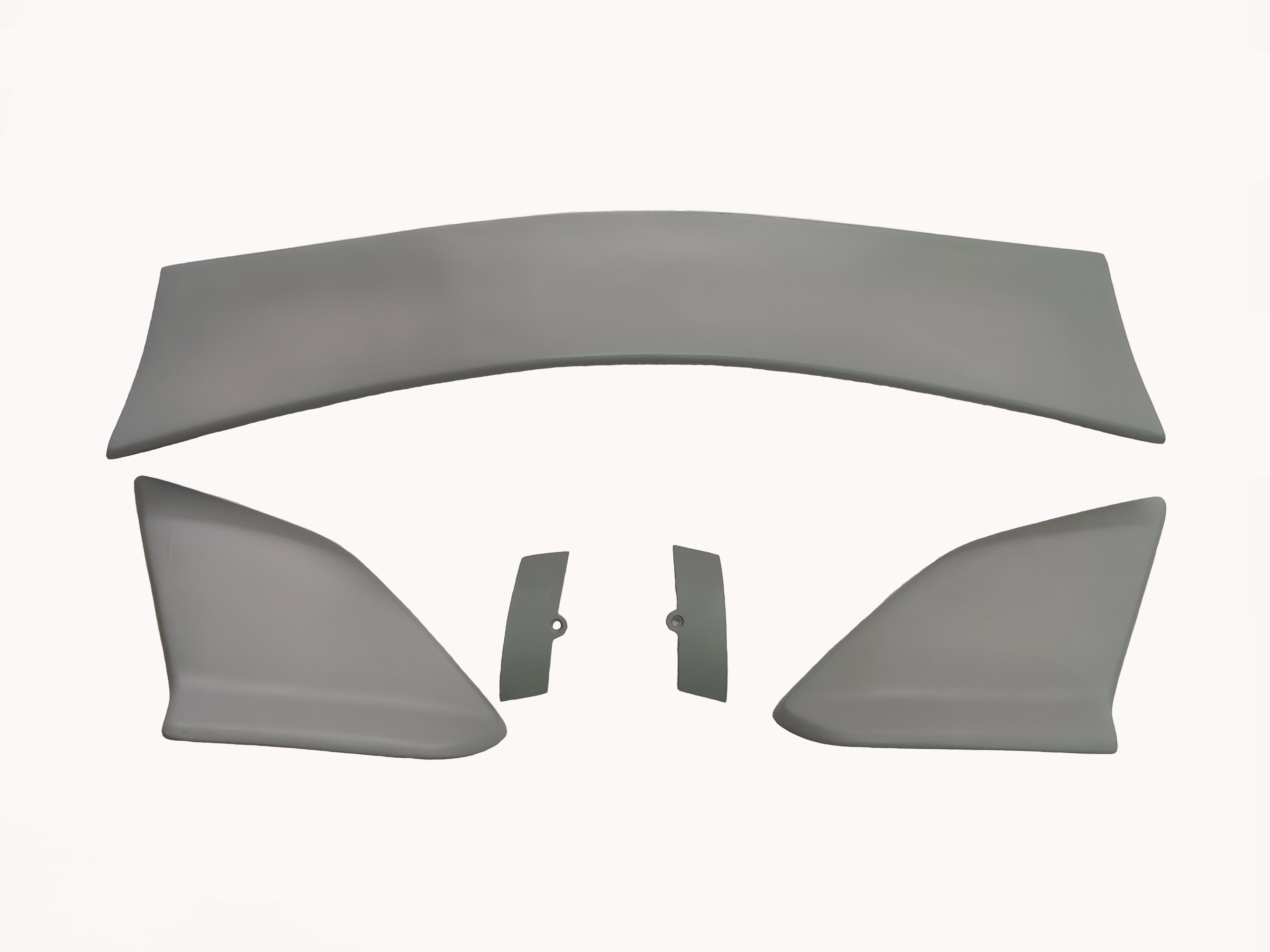 Car Spoiler Compatible to Swift Dzire Semi-Finished (Unpainted) Fiber Reinforced Plastic (FRP)