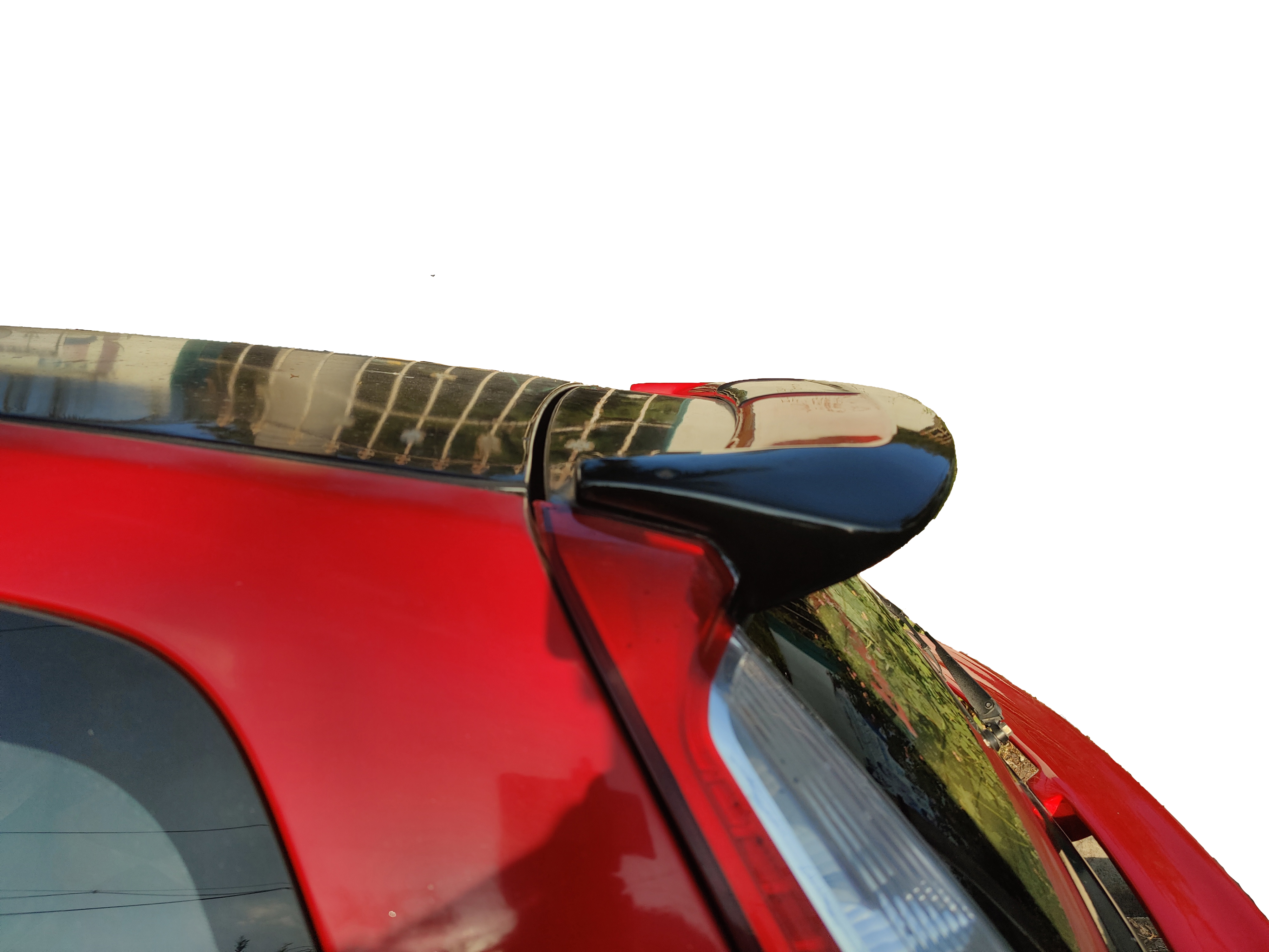 Car Spoiler Compatible to Figo Semi-Finished (Unpainted) Fiber Reinforced Plastic (FRP)