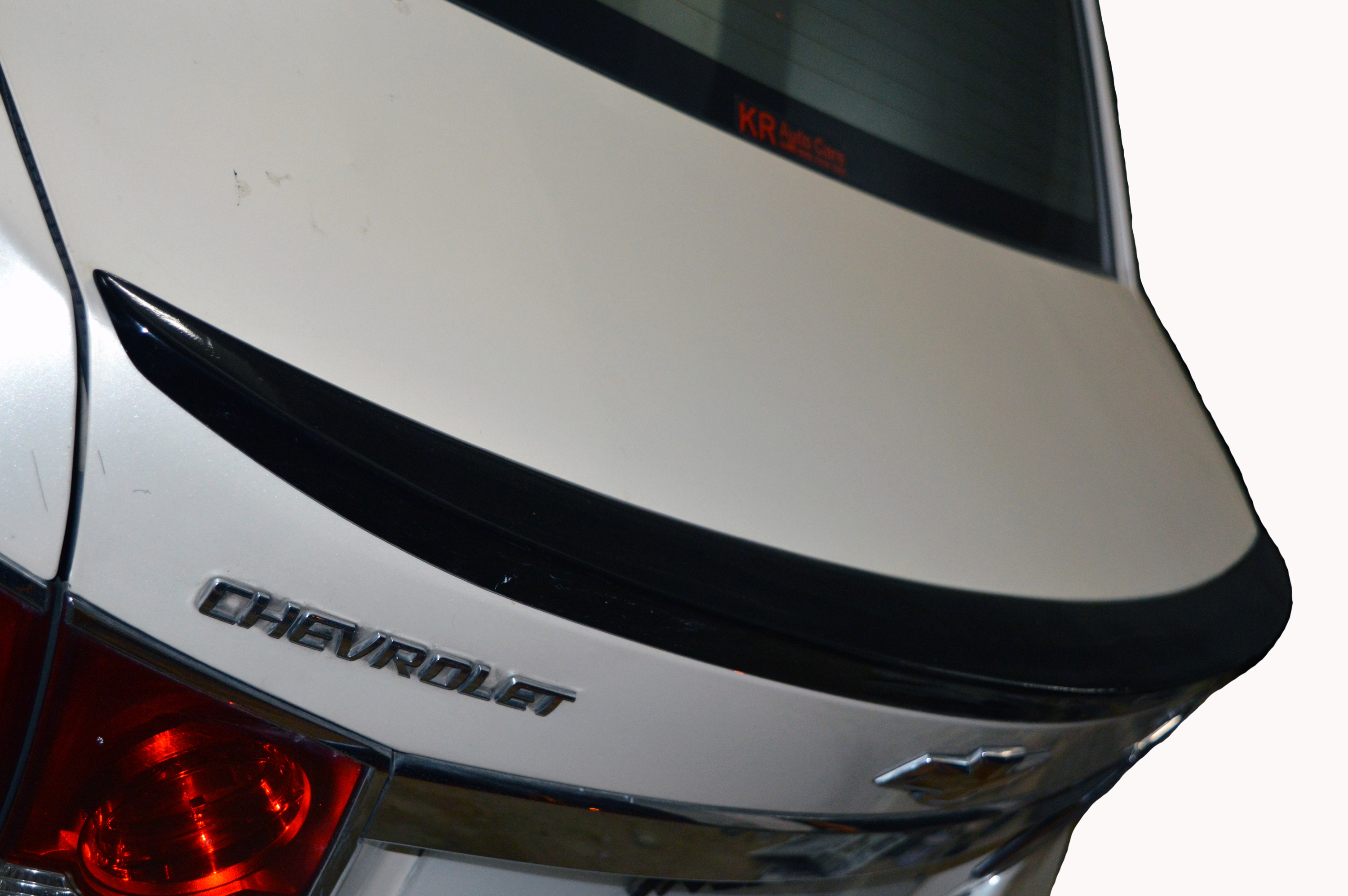Cruze Lip Spoiler Semi-Finished (Unpainted Grey) Car Spoiler with Light Weight Fiber Reinforced Plastic (FRP)